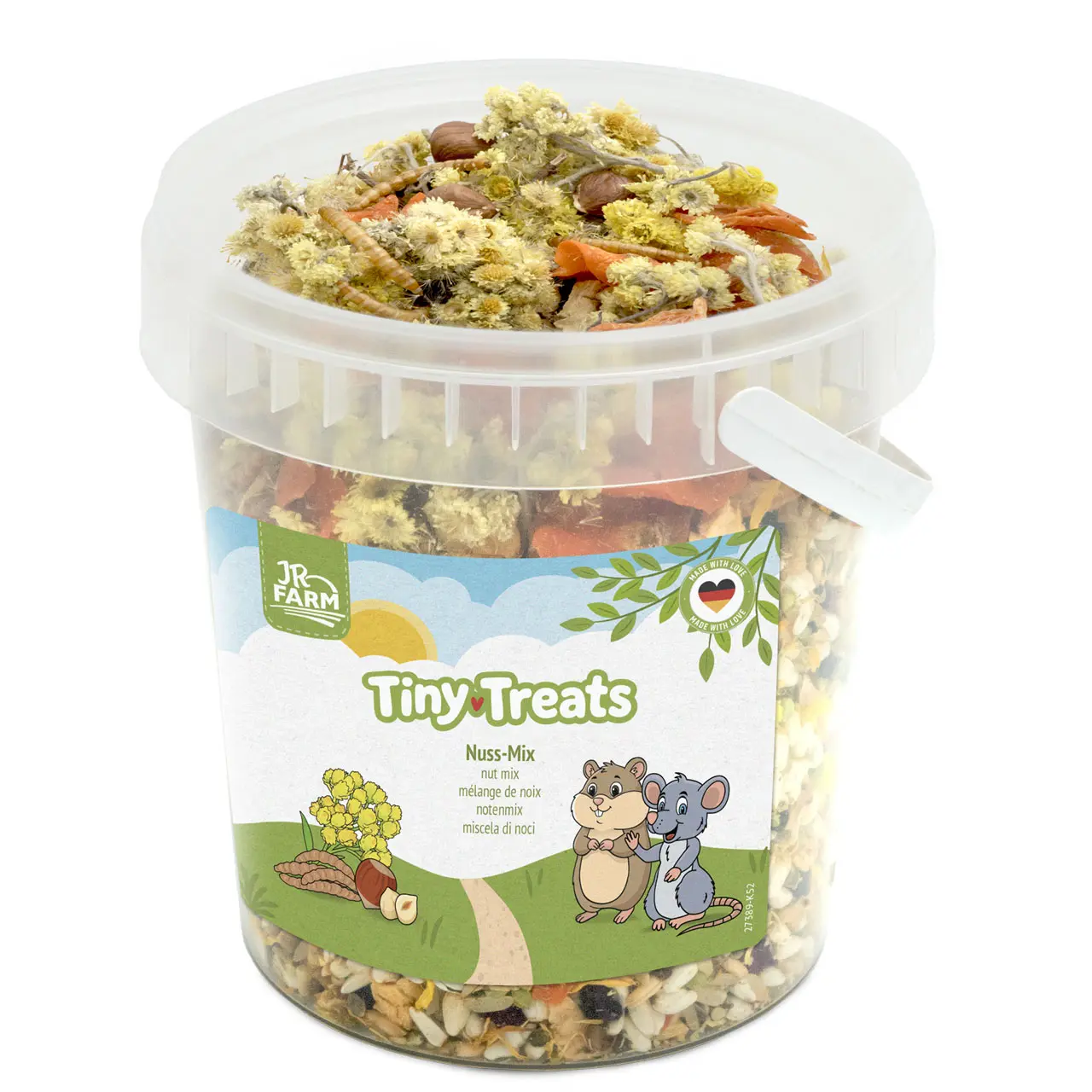 JR Farm Tiny Treats Nøddemix til gnavere 300 g